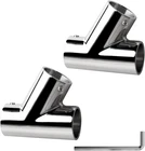 Boat Hand Rail Fitting 60 Degree 7/8'' Round Marine 316 Stainless Steel 6PK New. Price: $82.00.