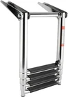 4 Step Ladder Stainless Steel Telescoping Extendable Marine Yacht Potoon New. Price: $60.99.