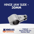 30MM Hinge Jaw Slide Marine Grade 316 Stainless Steel Boat Bimini Top Fitting New. Price: $44.35.