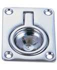 Perko Flush Ring Pull Chrome Plated Bronze 2-9/16" X 2" New. Price: $50.99.