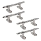 Marine City 4" Open Base Cleat - 316 Stainless Steel, Mooring Boat (4 Pcs) New. Price: $38.99.