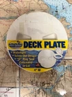 Marpac #7-0621 4" White Deck Plate Screw Out. New. Price: $18.75.