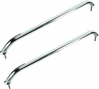 2PCS 18" Stainless Heavy Duty Boat Marine Grab Handle Rail W/ Flange & Stud New. Price: $43.99.