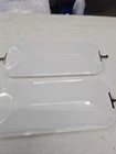 Velvac Brand West Coast Side Trailer Mirrors White Excellent Condition Vintage Used. Price: $39.99.