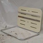 Teak Isle Boat Bi-fold Hatch Polar White 32 1/2 X Inch-bent New. Price: $199.42.