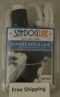 Sea Dog Bungee Dock 3/8"X5' White Free Shipping Two Lines Per Package New. Price: $24.50.