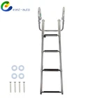 4 Steps Pontoon Boat Ladder Stainless Steel With Pedal Hand Railing New. Price: $71.68.