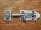 Barrel Bolt Seachoice 35691 Chrome Brass Marine Boat Hardware Cabin Door Latch New. Price: $14.58.