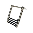 Marine City 4-STEP Telescoping Drop Ladder With Handle Stainless Steel For Boats New. Price: $289.99.