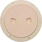 Beckson Marine DP64-W Screw Out Deck Plate W/ Standard Trim Ring, Diamond Center New. Price: $40.49.