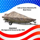 Camo Cover For Cajun Boats Sewn In The Usa Super Heavy-duty Trailerable New. Price: $497.38.