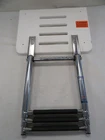 Windline Telescoping 3-STEP Ladder With White Platform Stainless Steel Boat New. Price: $206.95.
