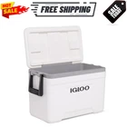 Igloo 25 Qt Marine Hard Sided Cooler White Fishing Boat Ice Chest New. Price: $39.99.