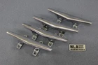 Sea Ray Boat Cleats 6" Inch 1970'S Marine Dock Tie-off Set 4 Chrome Used. Price: $48.00.