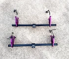 Lot Of 2X: Wake Designs Onboard Water Ski Racks Aluminum Boat Mountable Triton Used. Price: $200.00.
