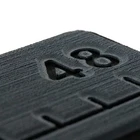 Seadek 48 Routed Ruler 6MM Brushed Texture Dark Grey/black 53584-80067 New. Price: $63.49.