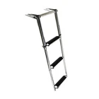 Marine City 3 Telescopic Drop Ladder With Curve Up Steps For Boats New. Price: $128.09.