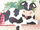 American School Needlework 3096 Cows 1991 18PG Booklet Plastic Canvas Used. Price: $7.55.
