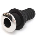 Whitecap Boat Thru Hull S-3803 Rinker 1/8 Inch Black Silver New. Price: $13.02.