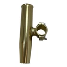Tigress Gold Clamp On Rod Holder 1/4" For 1.660" Id Alum. Pipe (see Info) New. Price: $49.99.