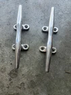 2 Chris Craft 8" Boat Stainless Steel Dock Marine Rope Cleats Pair Attwood Used. Price: $29.99.