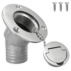 Isure Marine 11/2"38MM Boat Gas Deck Fill/filler With Keyless Cap Screws... New. Price: $34.74.