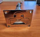 Abi Stainless Steel Square Flush Turning Lock Latch 2021 Ch, New Old Stock. Price: $30.00.