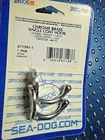 2 Pack Sea-dog Line 671501-1 Chrome Brass Coat Hook 9/16" New. Price: $19.99.