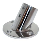 Whitecap 6140C 60 Stainless Steel Round Rail Base Fitting For 1" O.d. Tube New. Price: $27.87.