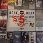 All $5 Buy Get Free Ship Build Your Lot 80S 90S Rock Pop Metal Cassette Tapes Very. Price: $5.00.