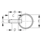 Sea Dog 193415-1 Release Pin, 1/4" X 1-1/2" New. Price: $13.50.