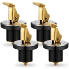 4 Pcs Brass Boat Baitwell Livewell Drain Plug Rubber Snap Lock Kayak Marine New. Price: $27.91.