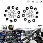 20 Pcs Billet Aluminum Fender/bumper Washer/bolt Engine Bay Dress Up Kit New. Price: $12.79.