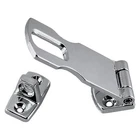 Perko 1198DP3CHR 3-3/4" X 1" Chrome Plated Zinc Hasp New. Price: $34.40.