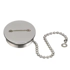 1.5" Hose Diameter 3.5" Flange Polished Boat Deck Filler Cap W/chain Lanyard New. Price: $58.95.