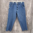 Timberland Pro Series Jeans Mens 38X29 Blue Relaxed Straight Carpenter Denim Pre-owned. Price: $21.99.