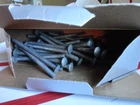 Mf 50 Pcs. 3/8-16 X Hot Dip Galvanized Carriage Bolts New. Price: $35.00.