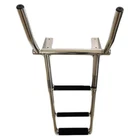 Marine City 4 Step 316 Stainless Steel Telescoping Ladder W/ Handle For Boats New. Price: $189.00.