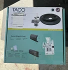 Taco 35FT Flexible Vinyl Boat Rub Rail Kit Black With Insert 1-1/16"X11/16" New. Price: $150.00.