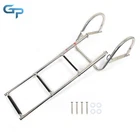 3 Steps Boat Ladder Stainless Steel Telescoping Folding Dock New. Price: $77.48.