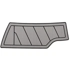 Monterey Boat Head Door Non-skid Pad 25180065-00 Seadek Gray Black New. Price: $55.30.