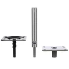 Attwood 97749-7 Swivl-eze Lock?n-pin ?-inch Pedestal Package, Brushed... New. Price: $161.72.