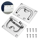 Boat Pull Flush Lift Ring Marine Grade Stainless Steel Deck Hatch Handle New. Price: $15.66.