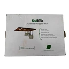 Seateak Overhead Wineglass Rack Brown 16-5/8" Solid Wood 12 62425 New. Price: $36.00.