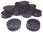 QTY10 Heyco 1-1/4" VP1250 Vent Plug 2743 Thin .125 Panel Locking Hole Cap Nylon New. Price: $8.00.