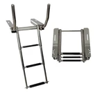 Marine City 3-STEP Under Platform Ladder 316 Stainless Steel W/ Handrail New. Price: $317.99.