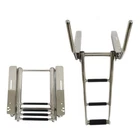Marine City 4 Step Under Platform Ladder 316 Stainless Steel W/ Handrail New. Price: $326.83.