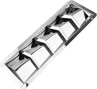 5 Slots Boat Louvered Vent, Stainless Steel Marine Yacht Grille Ventilators Cov New. Price: $22.44.
