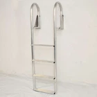 Dockmate Boat Flip-up Pontoon Pier Ladder 4-STEP 4SLWSDS-DM New. Price: $223.91.