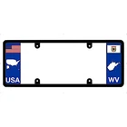 Dfs West Virginia Wv Patented License Plate Frame Holder New. Price: $29.99.